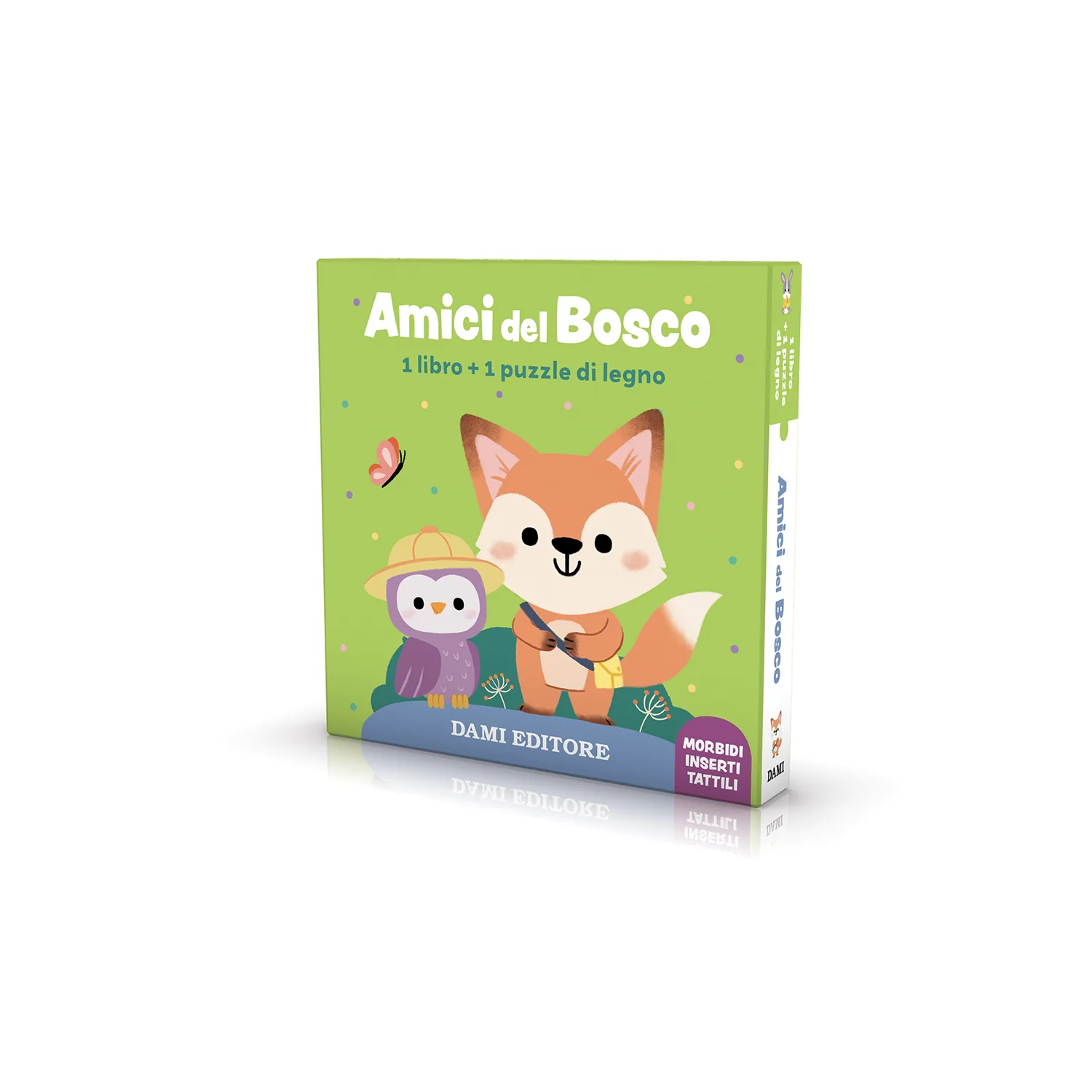 Amici del bosco. 1 libro + 1 puzzle di legno - Image 3