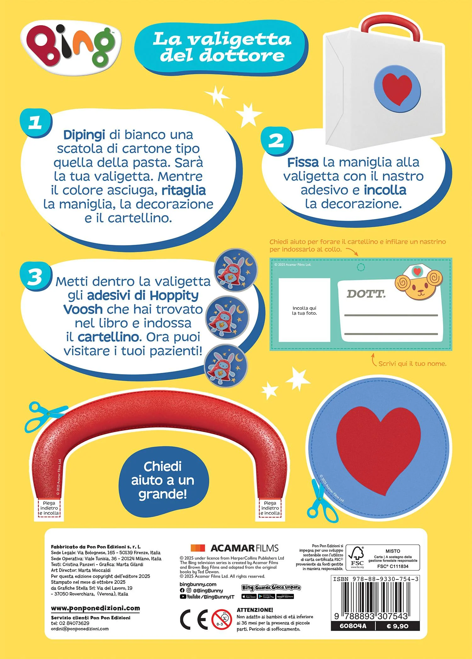 Bing. Activity con gadget. Giochiamo al dottore + Set dottore - Image 2