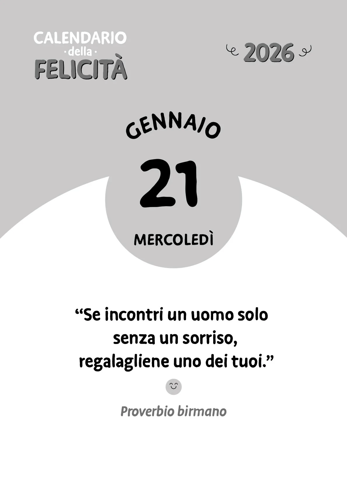 CALENDARIO DELLA FELICITA' 2026 - Image 4