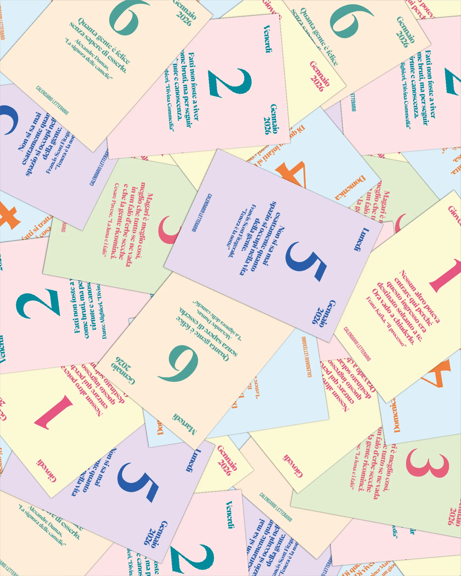 CALENDARIO LETTERARIO 2026 - Image 3