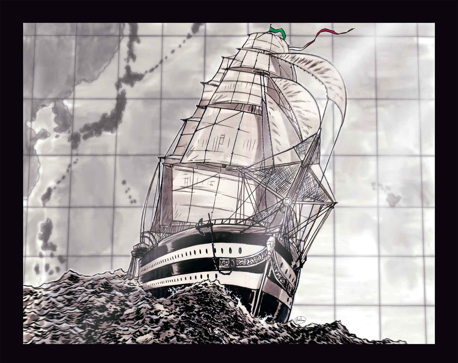 Calendario Marina Militare 2026 - da tavolo . Proiezione Globale - Image 5