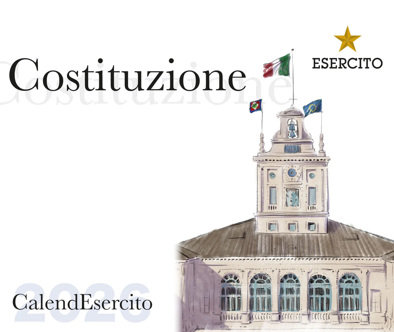 CalendEsercito 2026 - da tavolo. Lo giuro - Image 3