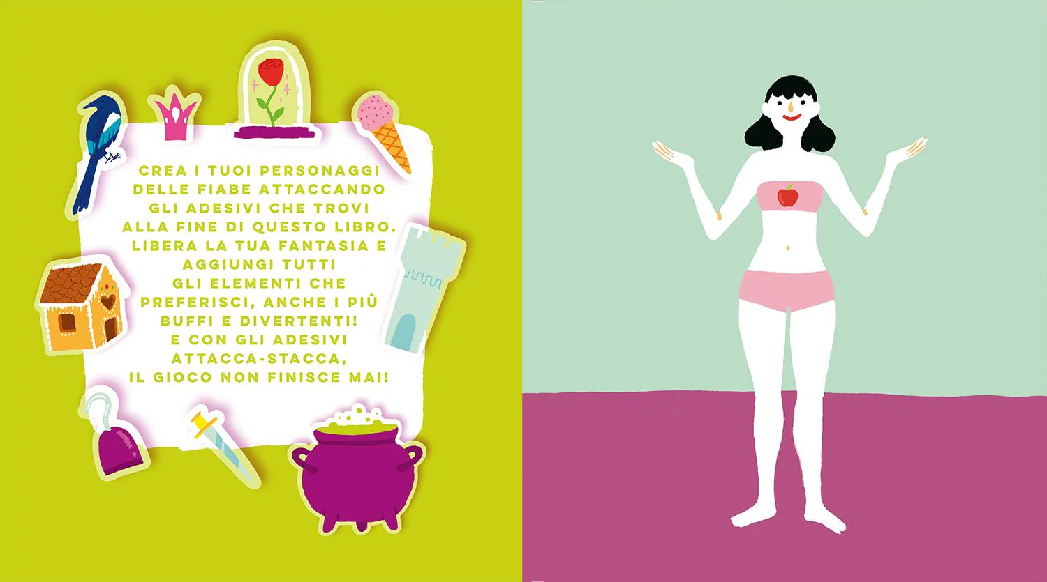 Crea con gli sticker. Fiabe - Image 4