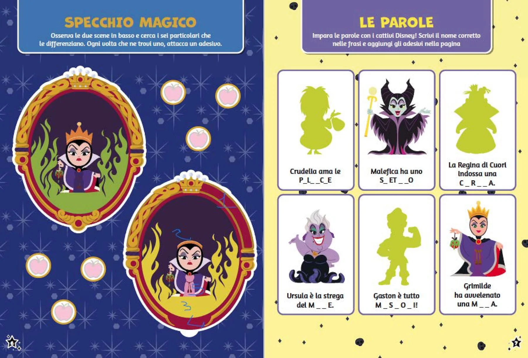 Disney Villains 500 Sticker. Tante attività con personaggi da... brividi - Image 4