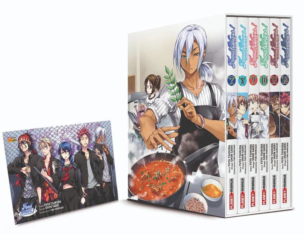 Food wars! Cofanetto. Vol. 7-12