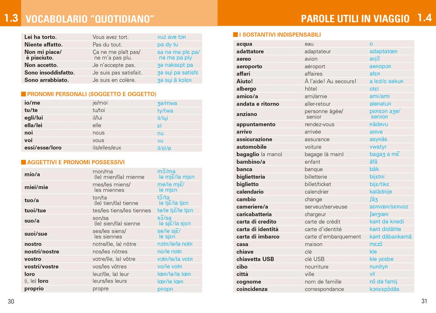 FRANCESE PER VIAGGIARE. Frasario/Dizionario - Image 3