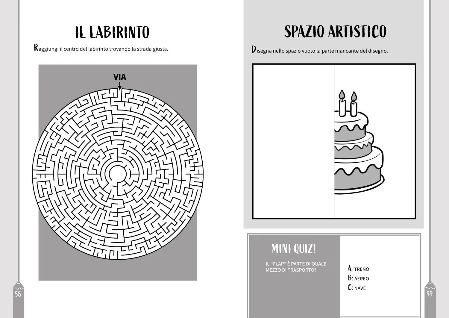 Giochi a matita. Disegna e divertiti - Image 4