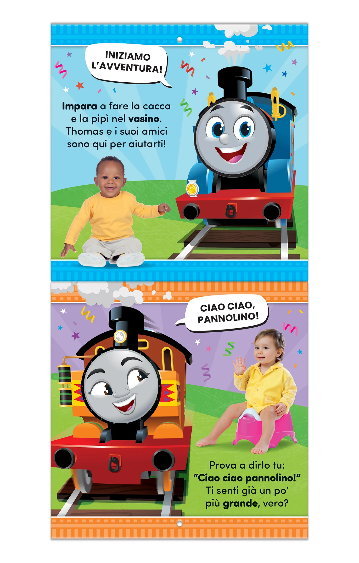 Il trenino Thomas. Libro-calendario. Via il pannolino! - Image 3