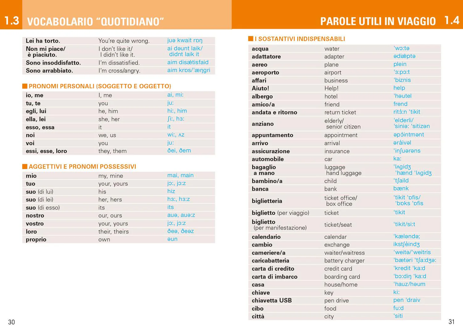 INGLESE PER VIAGGIARE. Frasario/Dizionario - Image 3