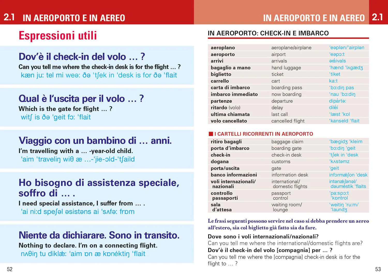 INGLESE PER VIAGGIARE. Frasario/Dizionario - Image 4
