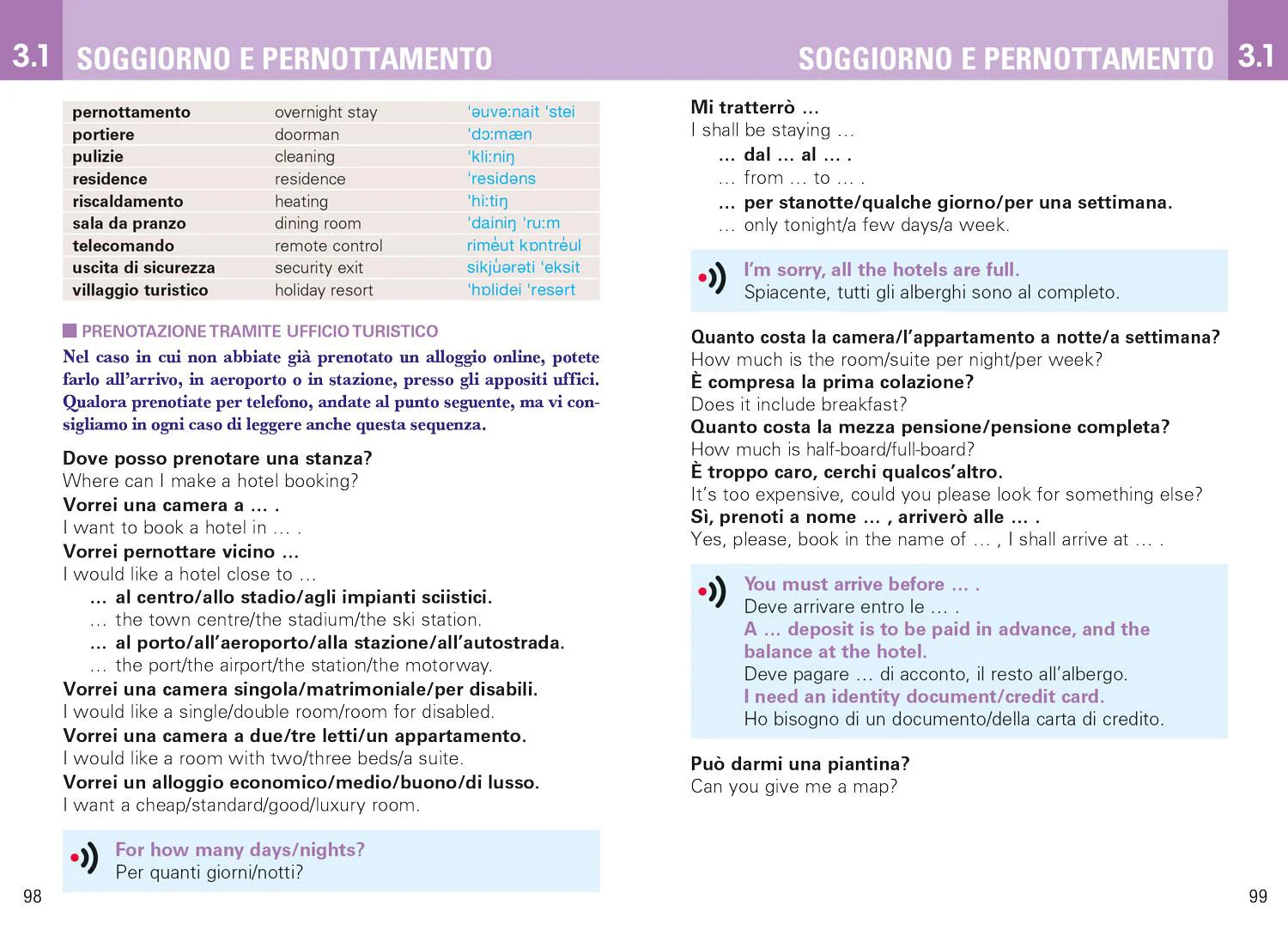 INGLESE PER VIAGGIARE. Frasario/Dizionario - Image 5