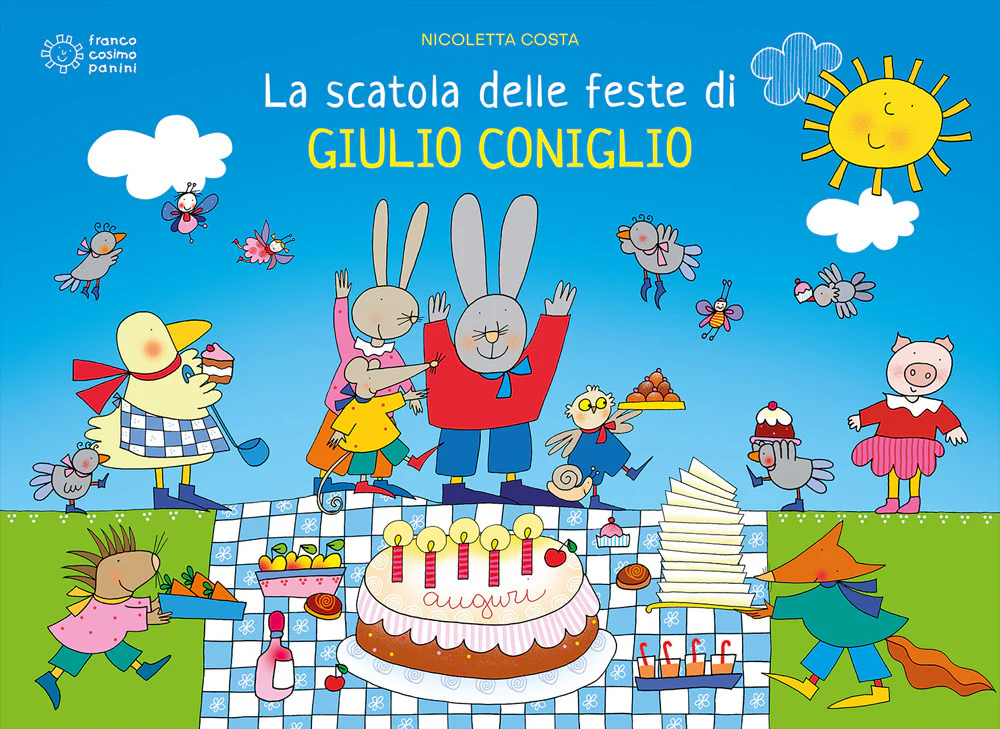 La scatola delle feste di Giulio Coniglio. Ediz. a colori. Con Prodotti vari