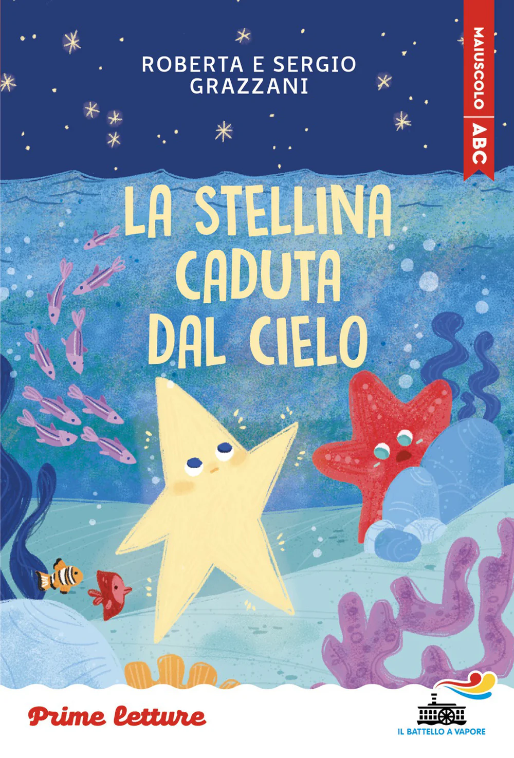 La stellina caduta dal cielo. Stampatello maiuscolo a leggibilità facilitata