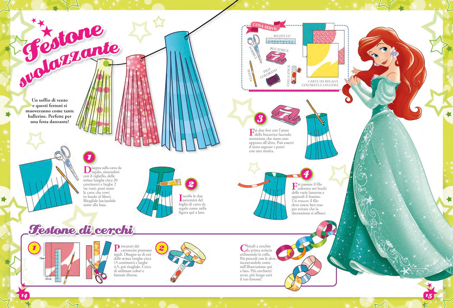 Lavoretti per le feste Disney. Più di 80 attività: decorazioni, pacchetti regalo, accessori, biglietti d'auguri, gioielli, ricette - Image 4
