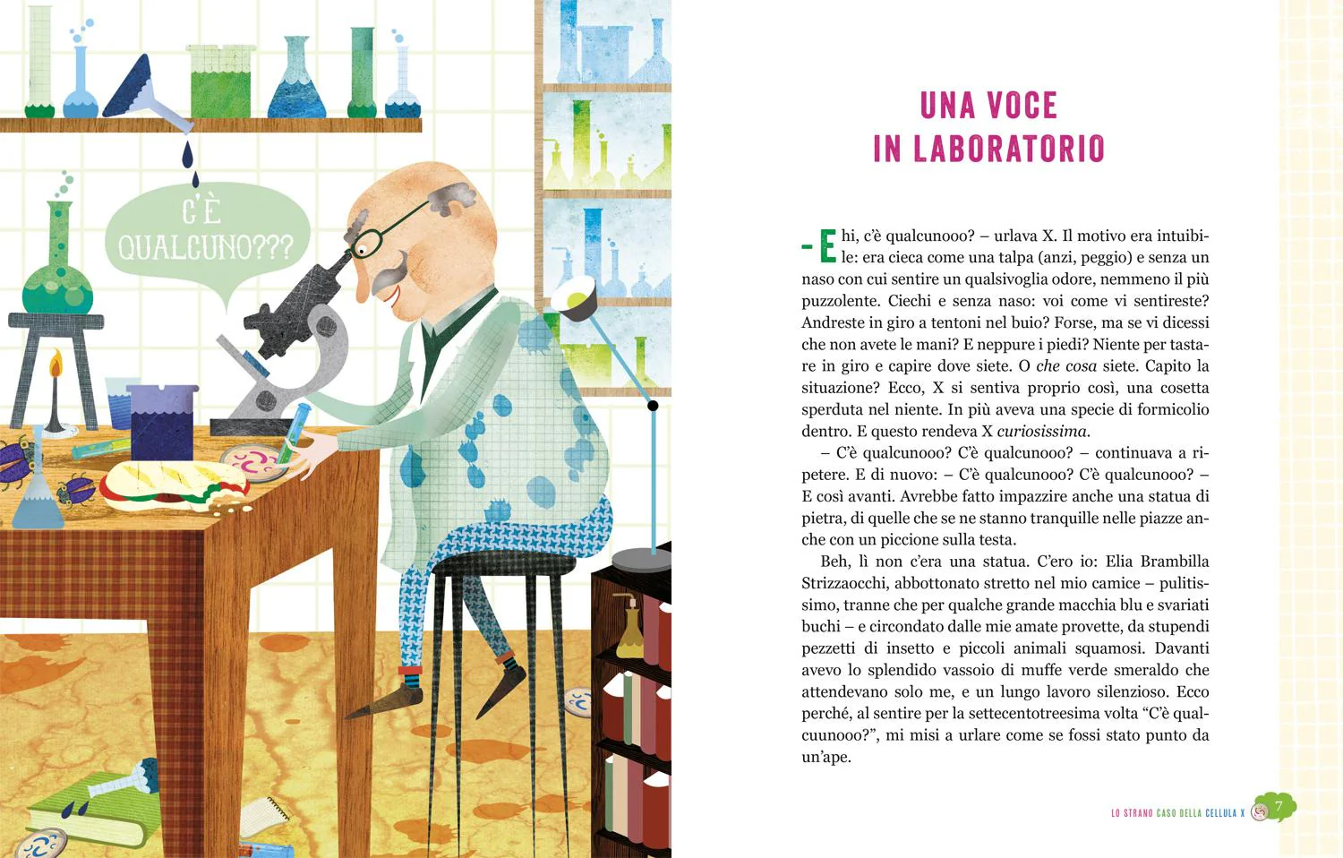 Lo strano caso della cellula X. Le avventure del prof. Strizzaocchi - Con le istruzioni per costruire un modello di cellula di 60 cm - Image 3