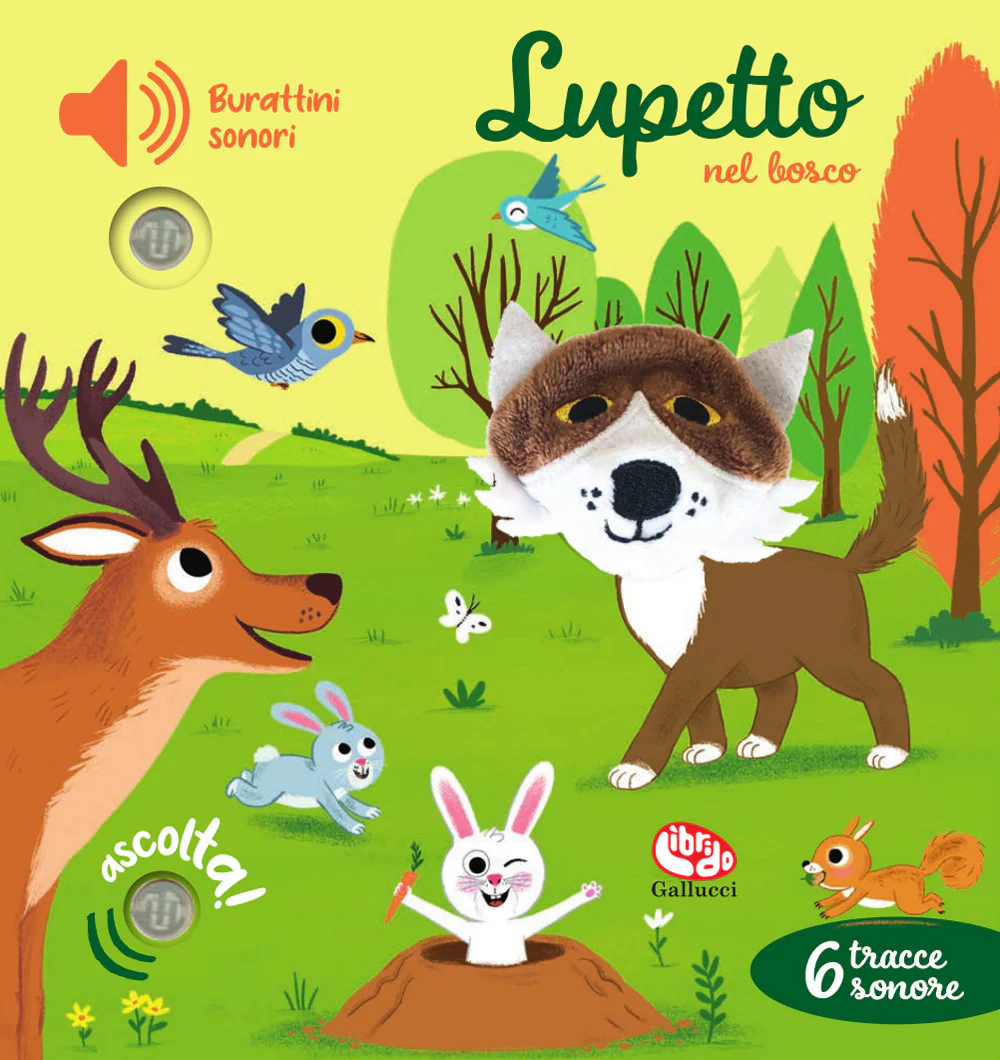 Lupetto nel bosco. Burattini sonori