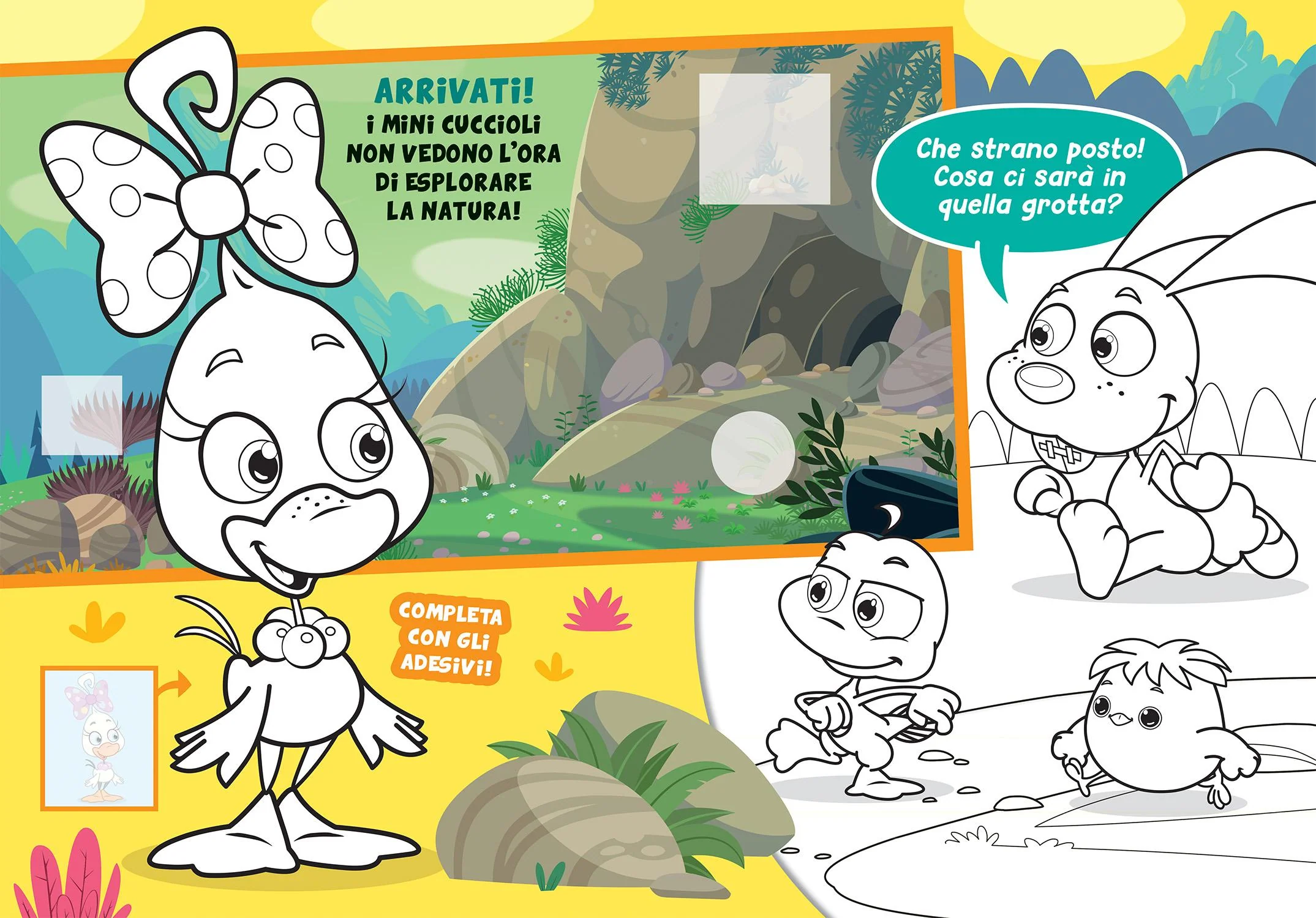 Mini Cuccioli e i DinoCuccioli. Il mio primo libro da colorare - Image 4