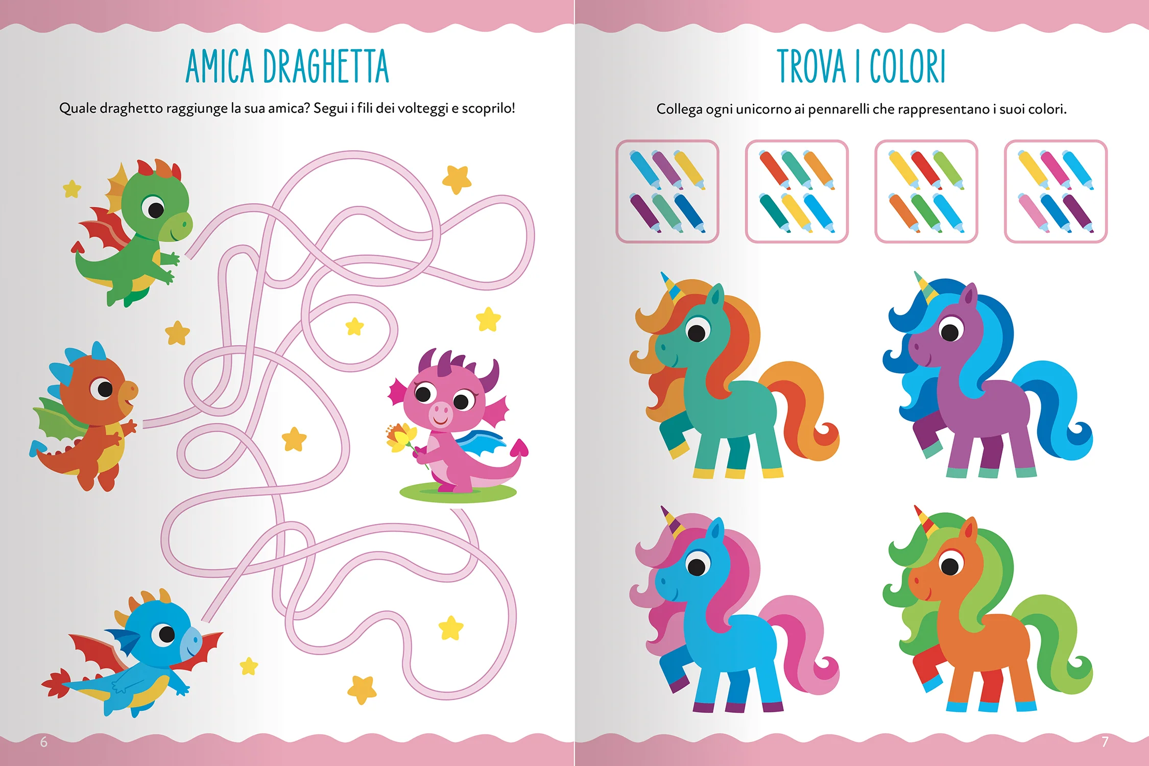 Mondi Magici. Giochi, percorsi, labirinti, coloring - Image 3