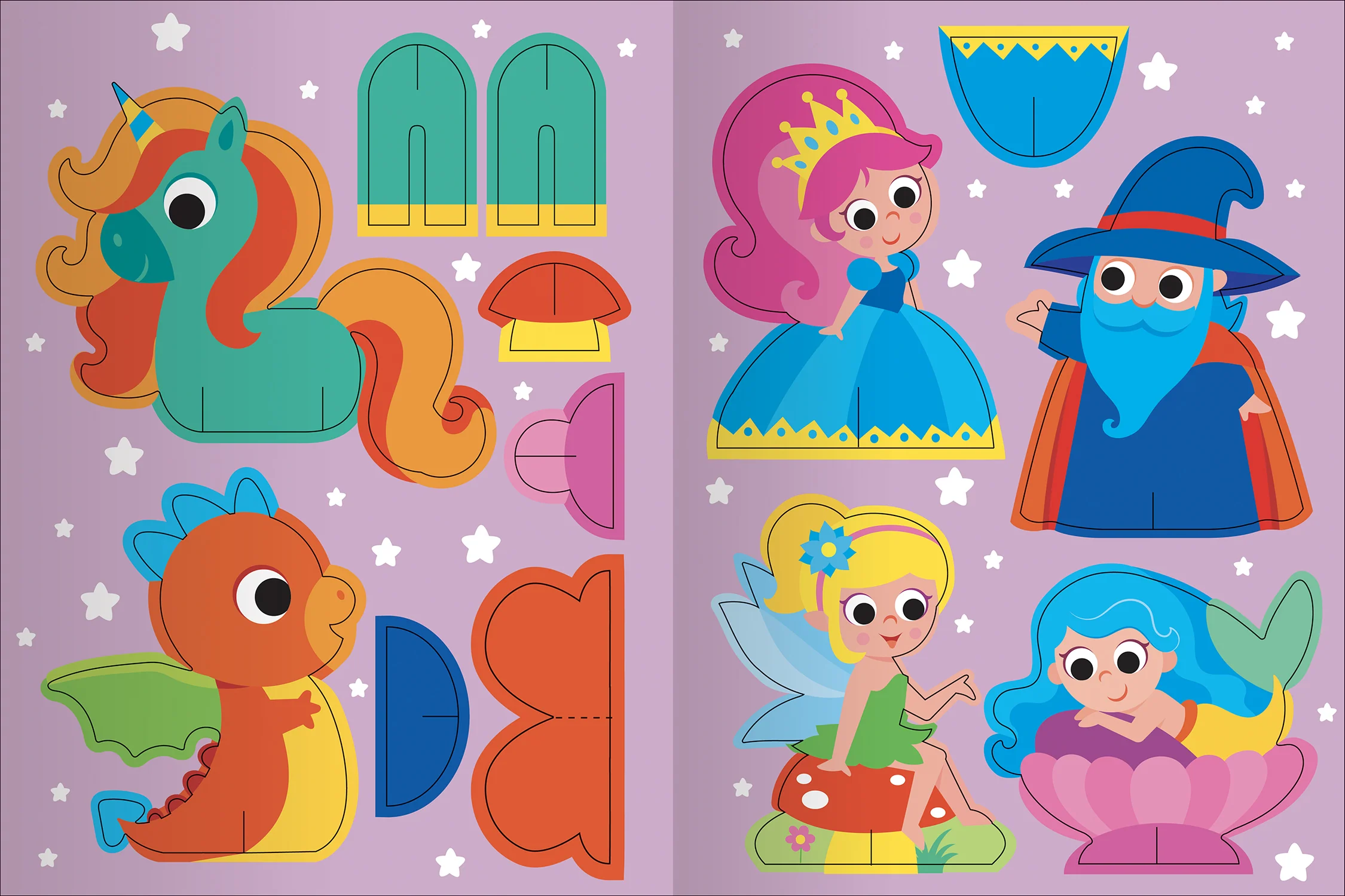 Mondi Magici. Giochi, percorsi, labirinti, coloring - Image 4