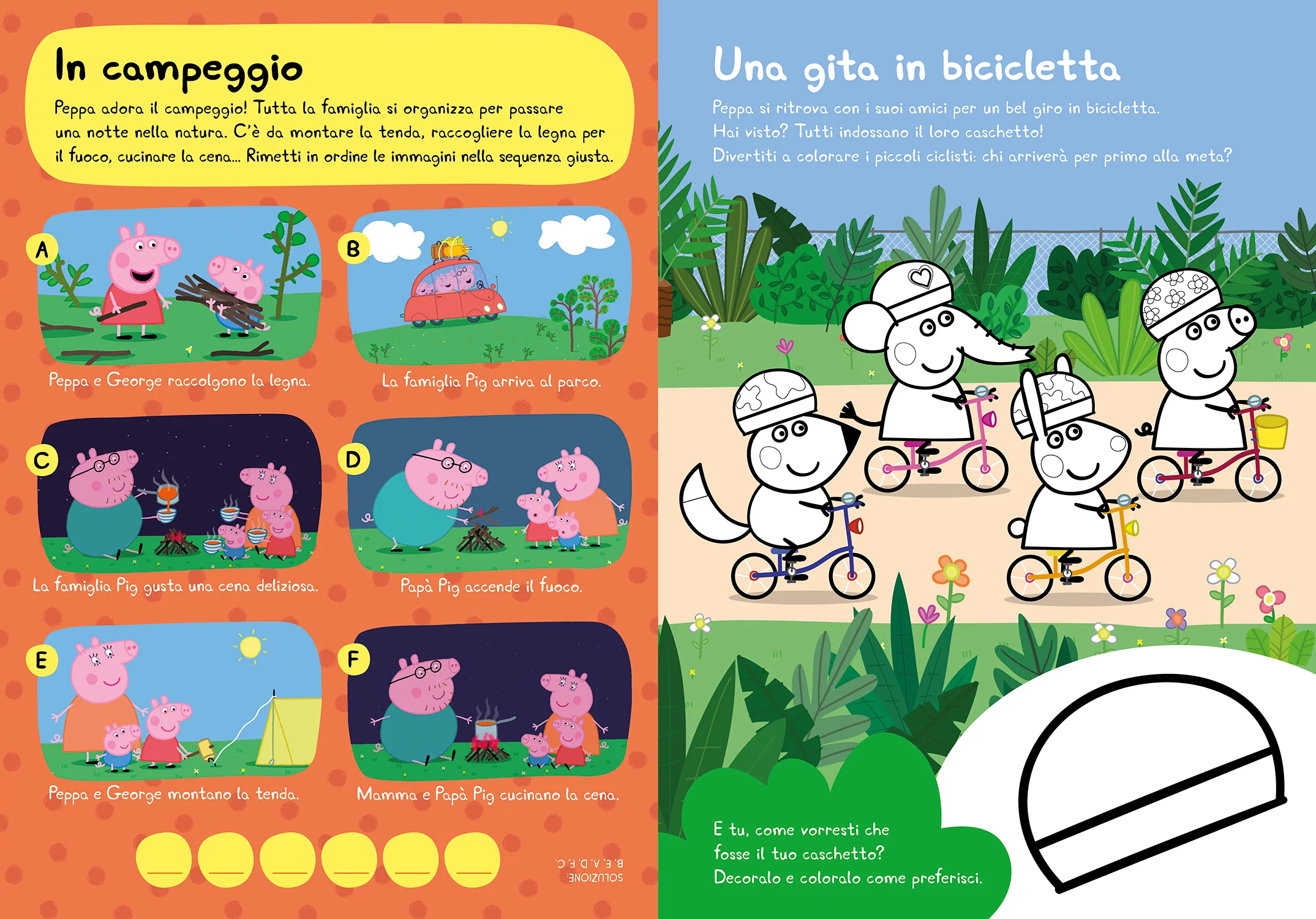 Peppa Pig. Activity con gadget. In gita con Peppa + Set macchinine - Image 2
