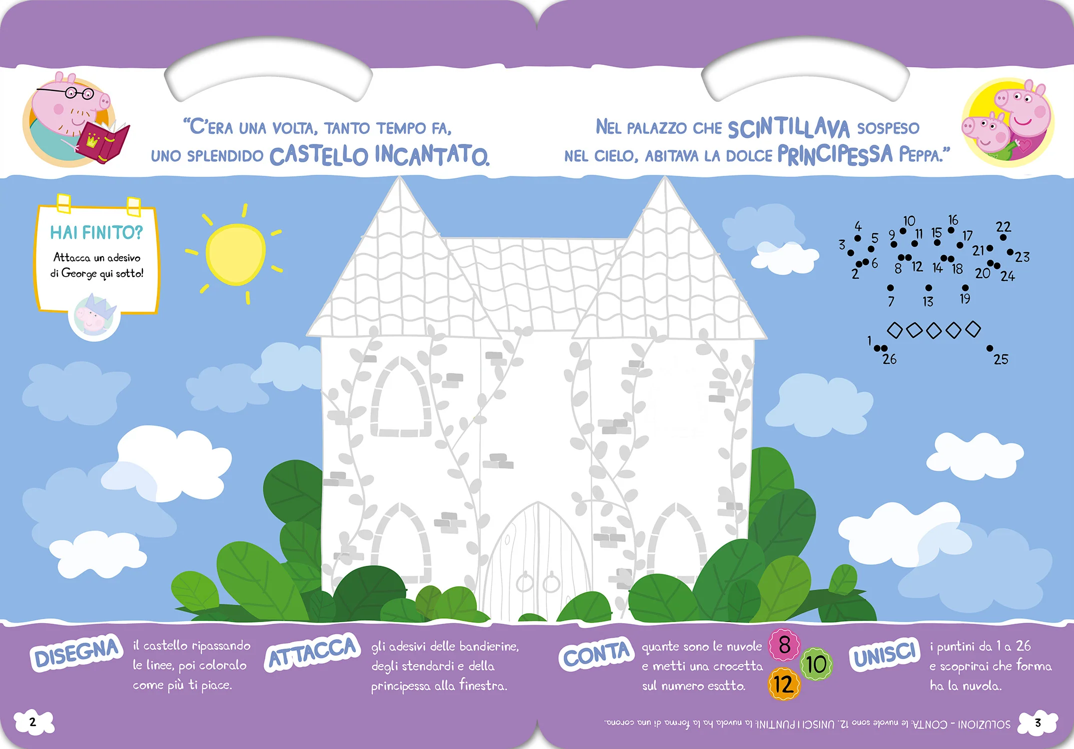 Peppa Pig. Activity con gadget. Nel mondo delle fiabe + playset vestitini - Image 3