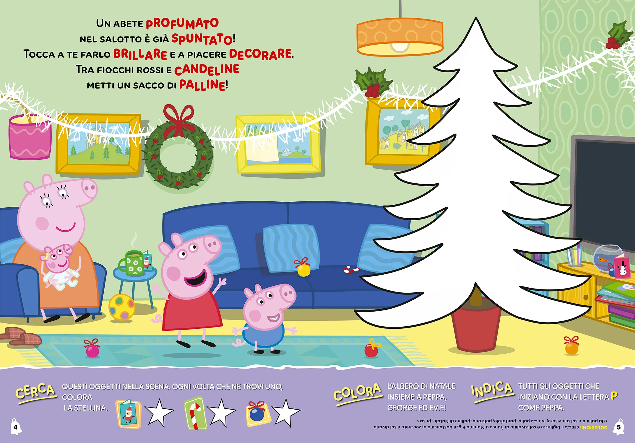 Peppa Pig. Activity con gadget. Un magico Natale + gadget - Image 3