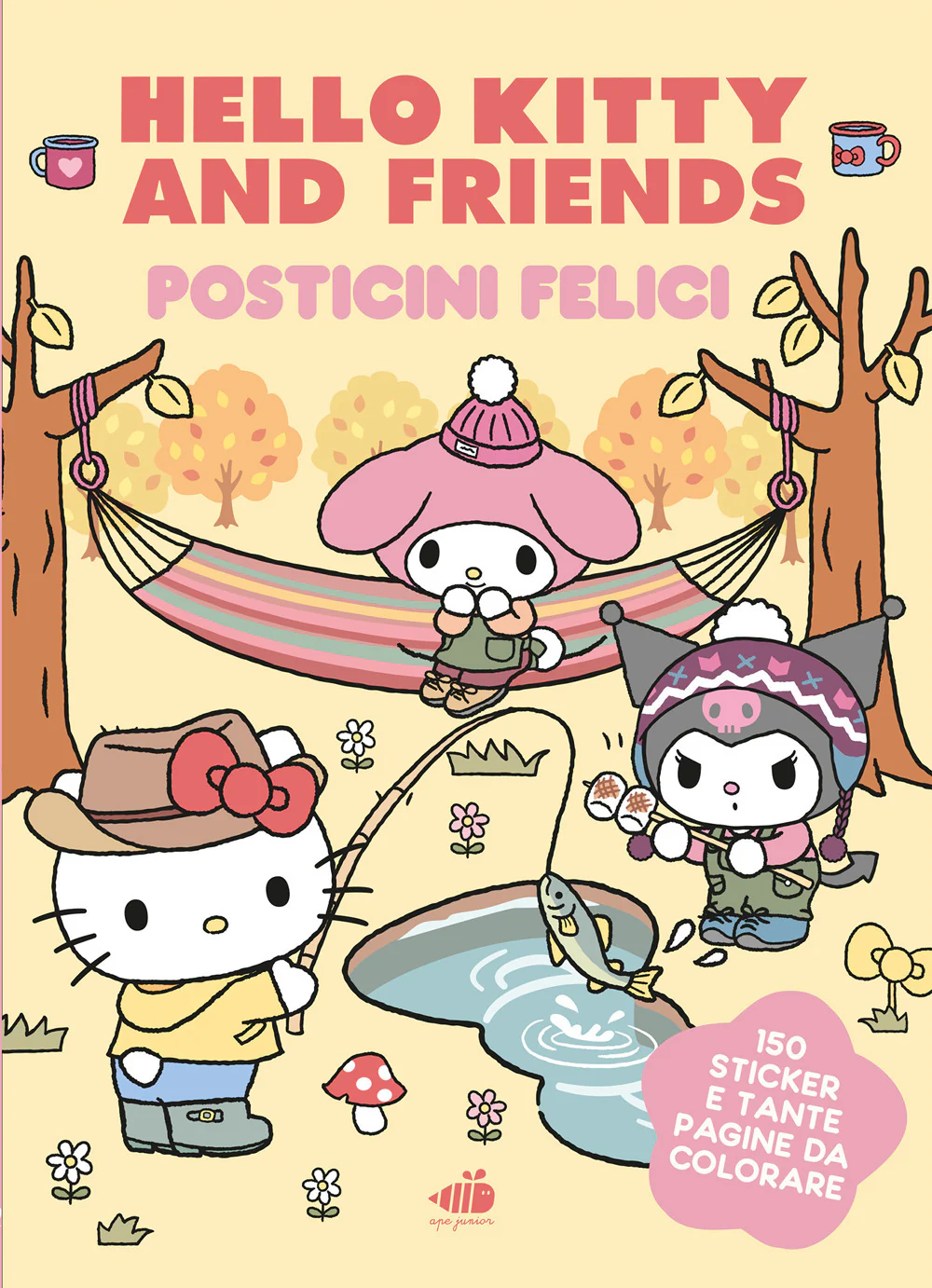 Posticini felici. Casine carine, paesini adorabili e prati colorati. Hello Kitty & friends