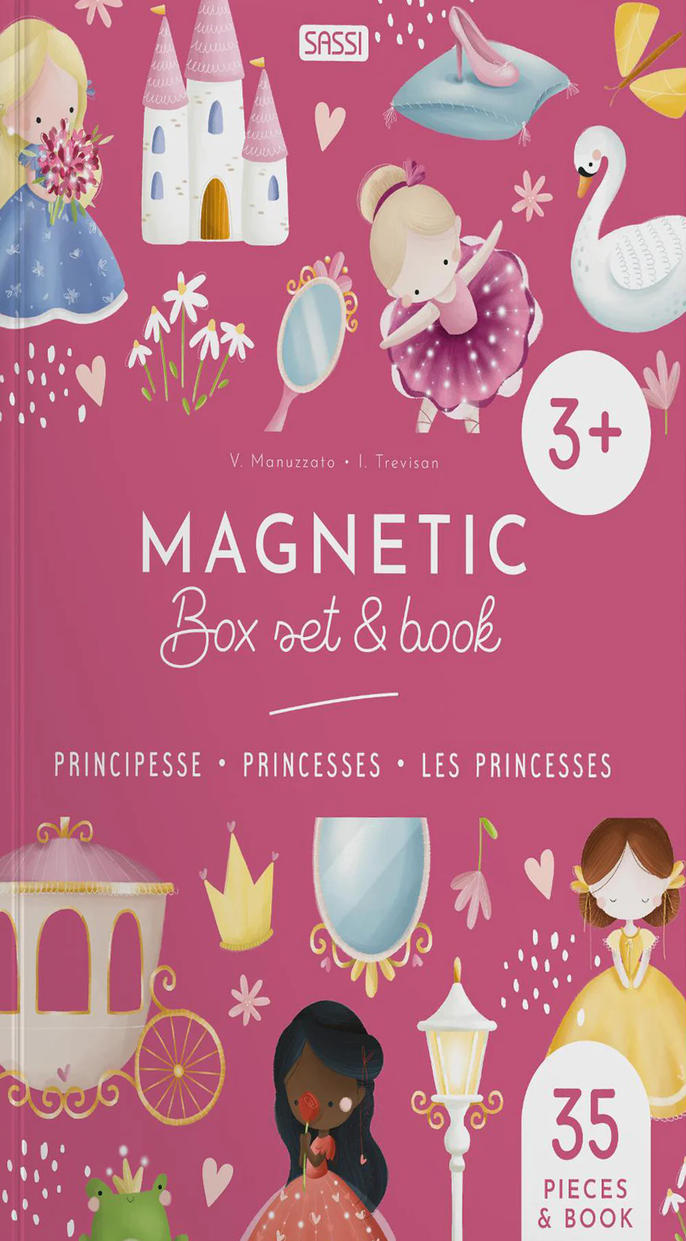 Principesse - Princesses - Les princesses. Magnetic box set.