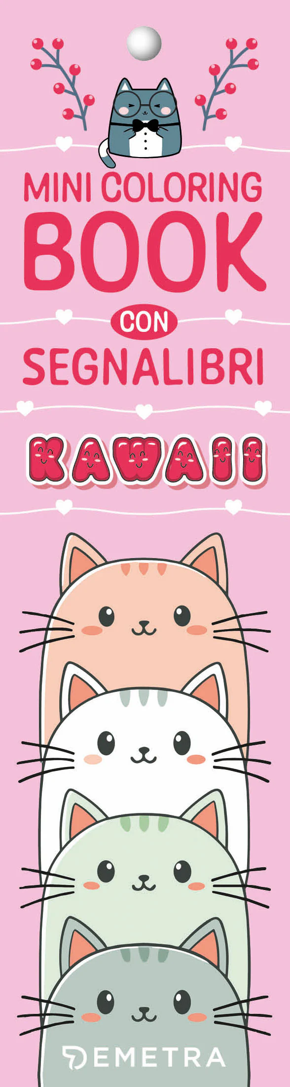 Segnalibro da colorare Kawaii