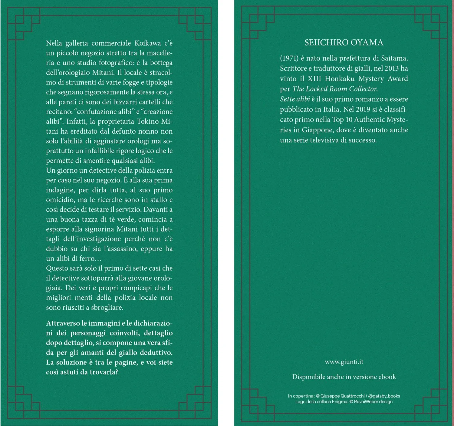 Sette alibi. I casi dell’orologiaia detective - Image 3