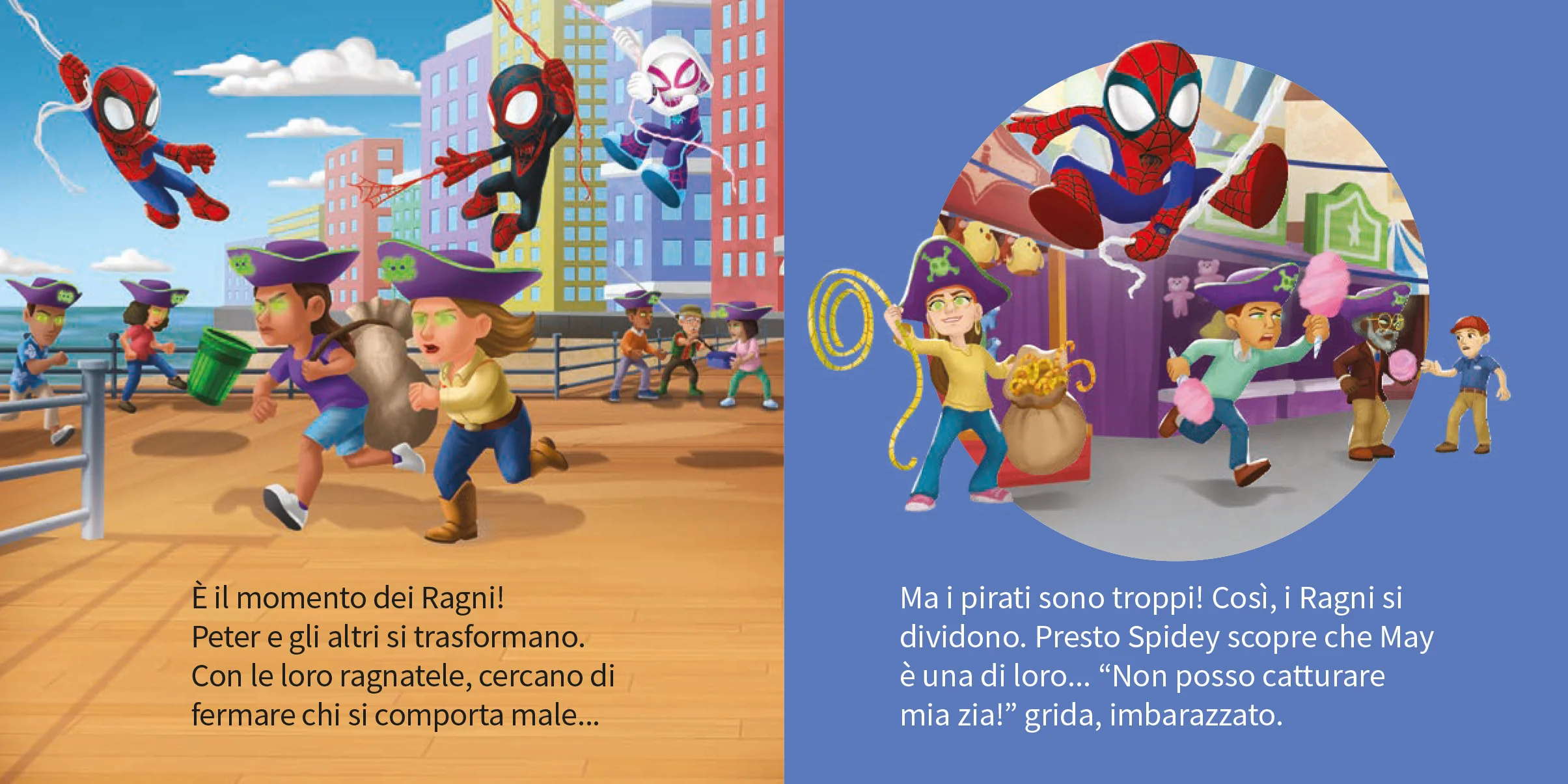 Spidey Sulla nave dei pirati I Librottini. Marvel - Disney Junior - Image 4