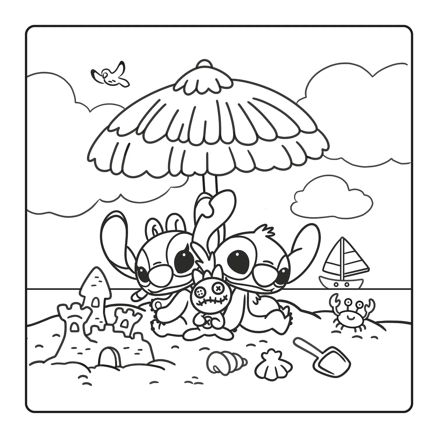 Stitch&Angel Cozy Coloring - Image 4