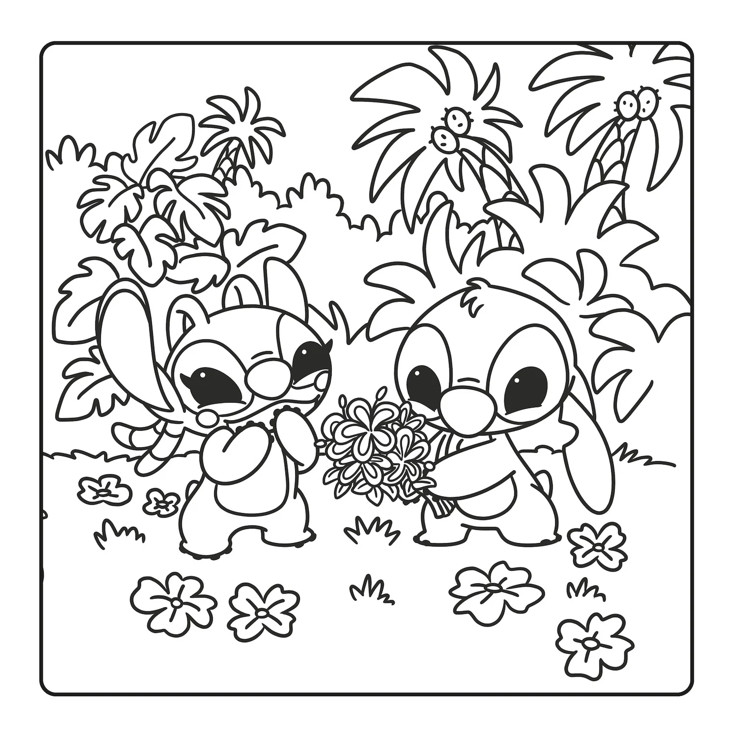 Stitch&Angel Cozy Coloring - Image 5