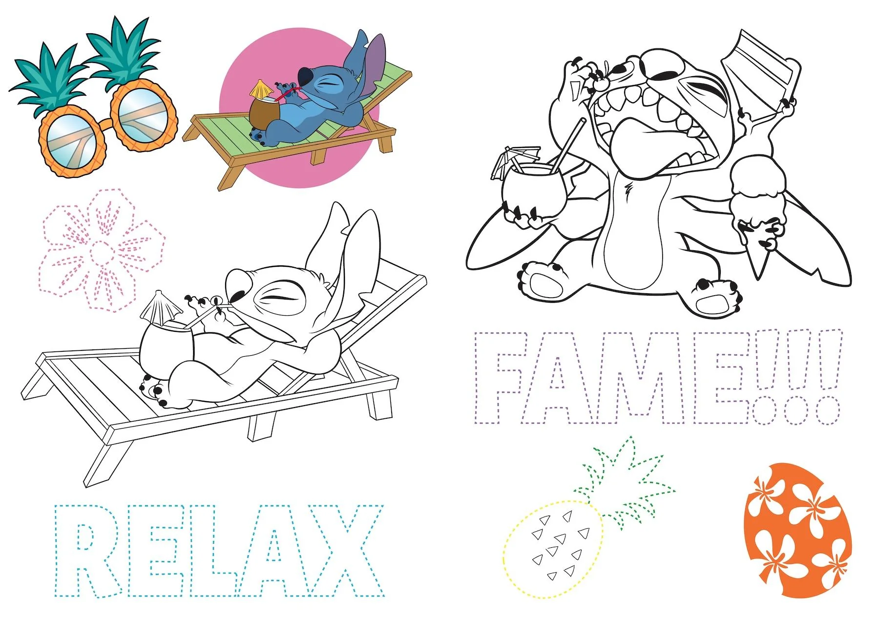 Stitch Disegna&colora - 100% Angel - Image 4