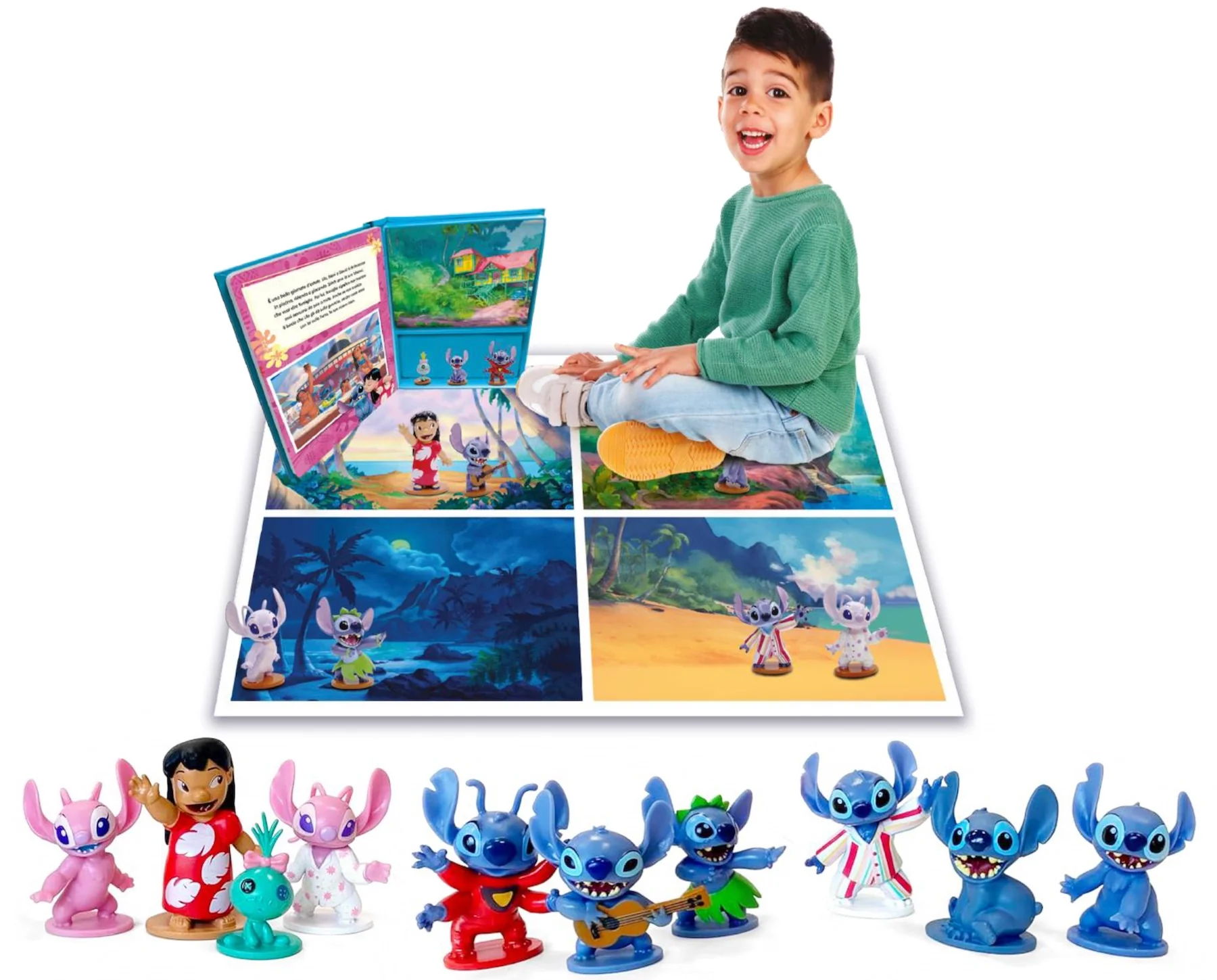 Stitch Maxi Box. Con 10 personaggi 3d, un libro e un maxi poster gioco - Image 5