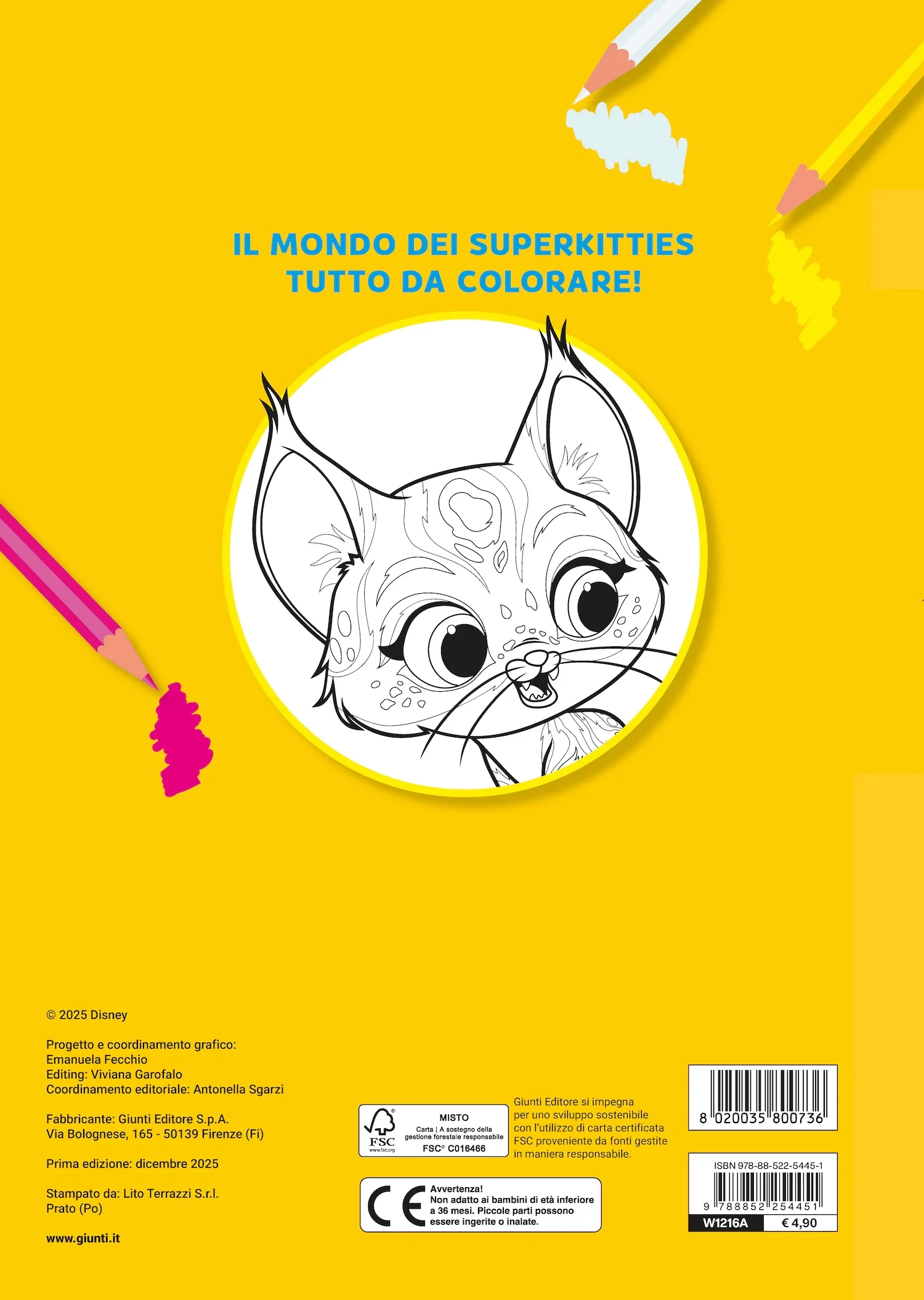 Super Kitties Primo album da colorare. Zampette coraggiose - Image 2