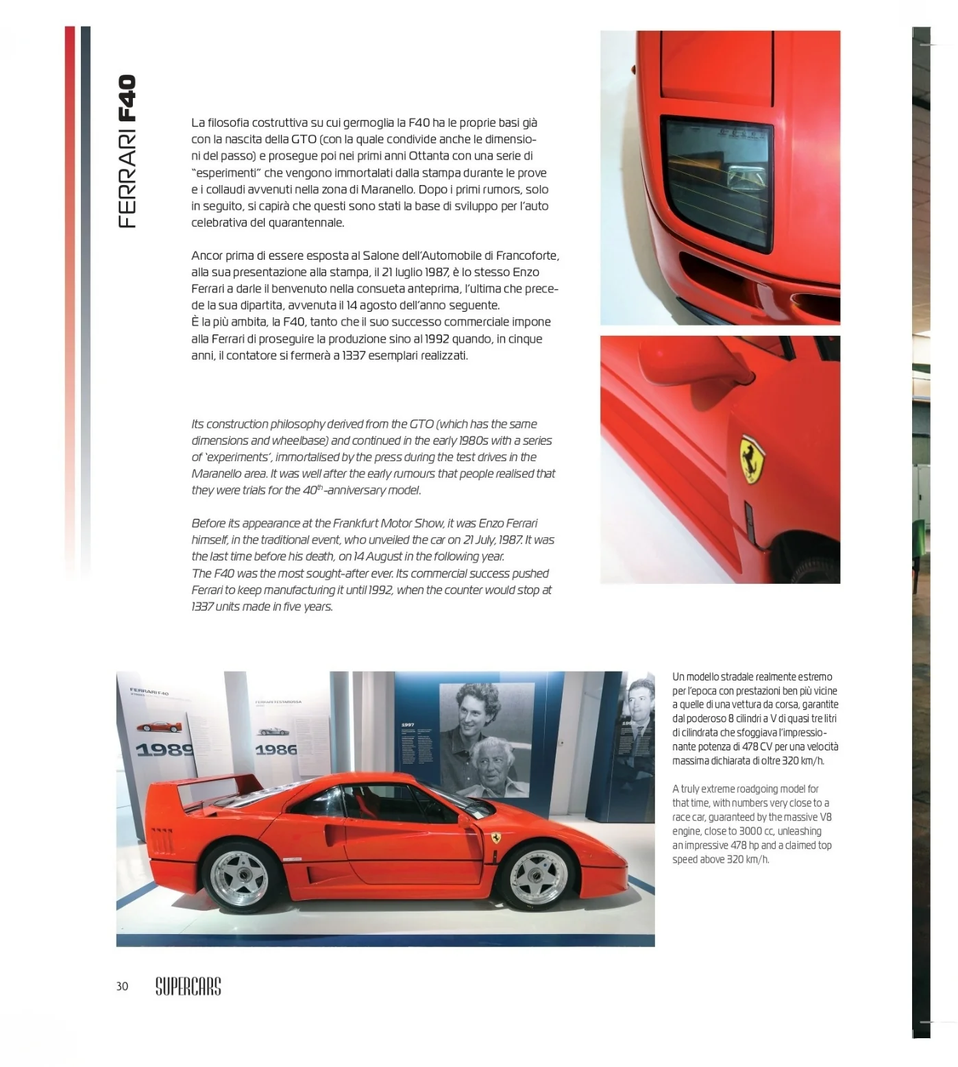 SUPERCARS (ed. ITA/ING). Dagli anni Settanta ad oggi / From the Seventies to the present - Image 6