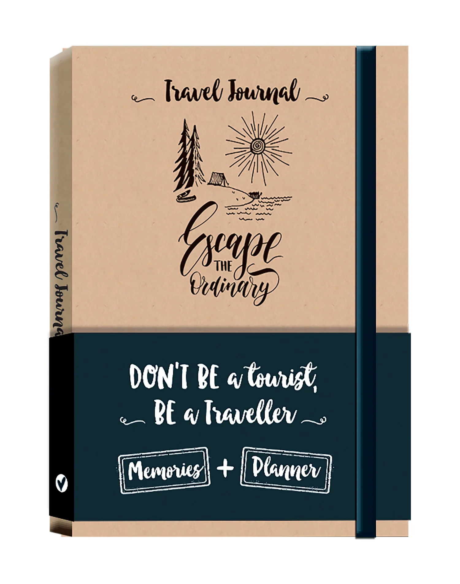 Travel Journal. Notebook. Escape the ordinary