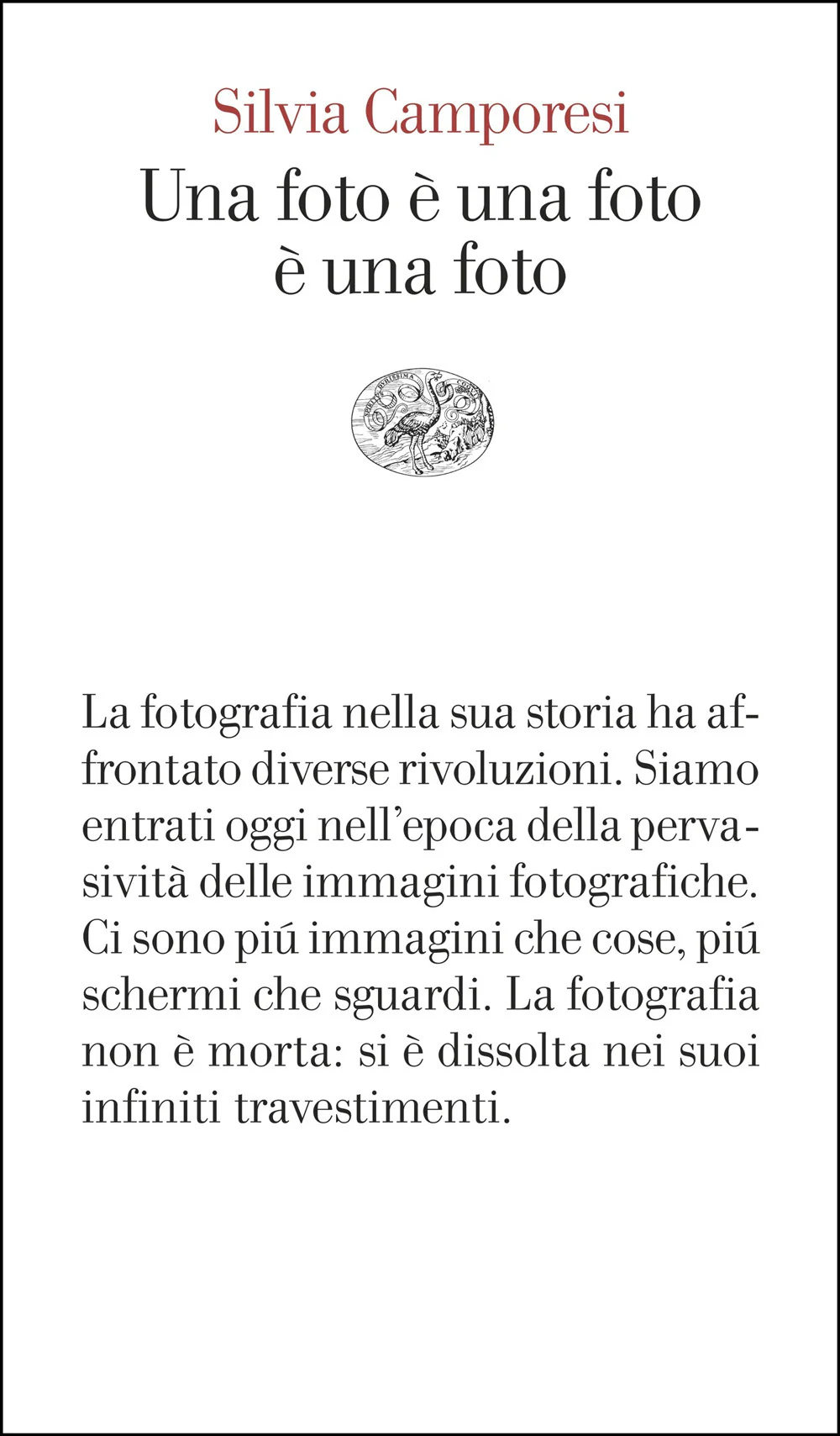 Una foto è una foto è una foto